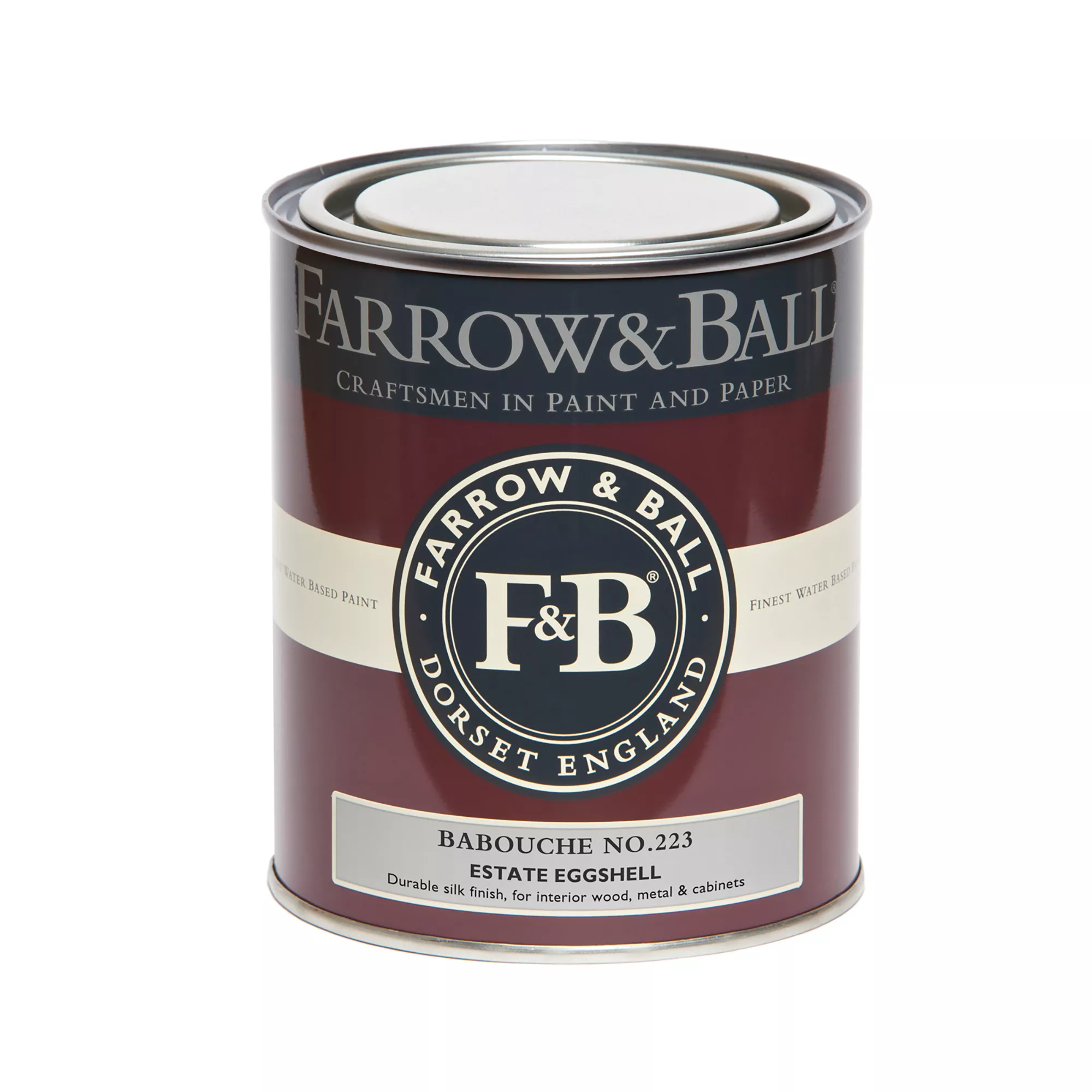 Farrow & Ball Estate Babouche No.223 Eggshell Paint, 750ml - Image 2