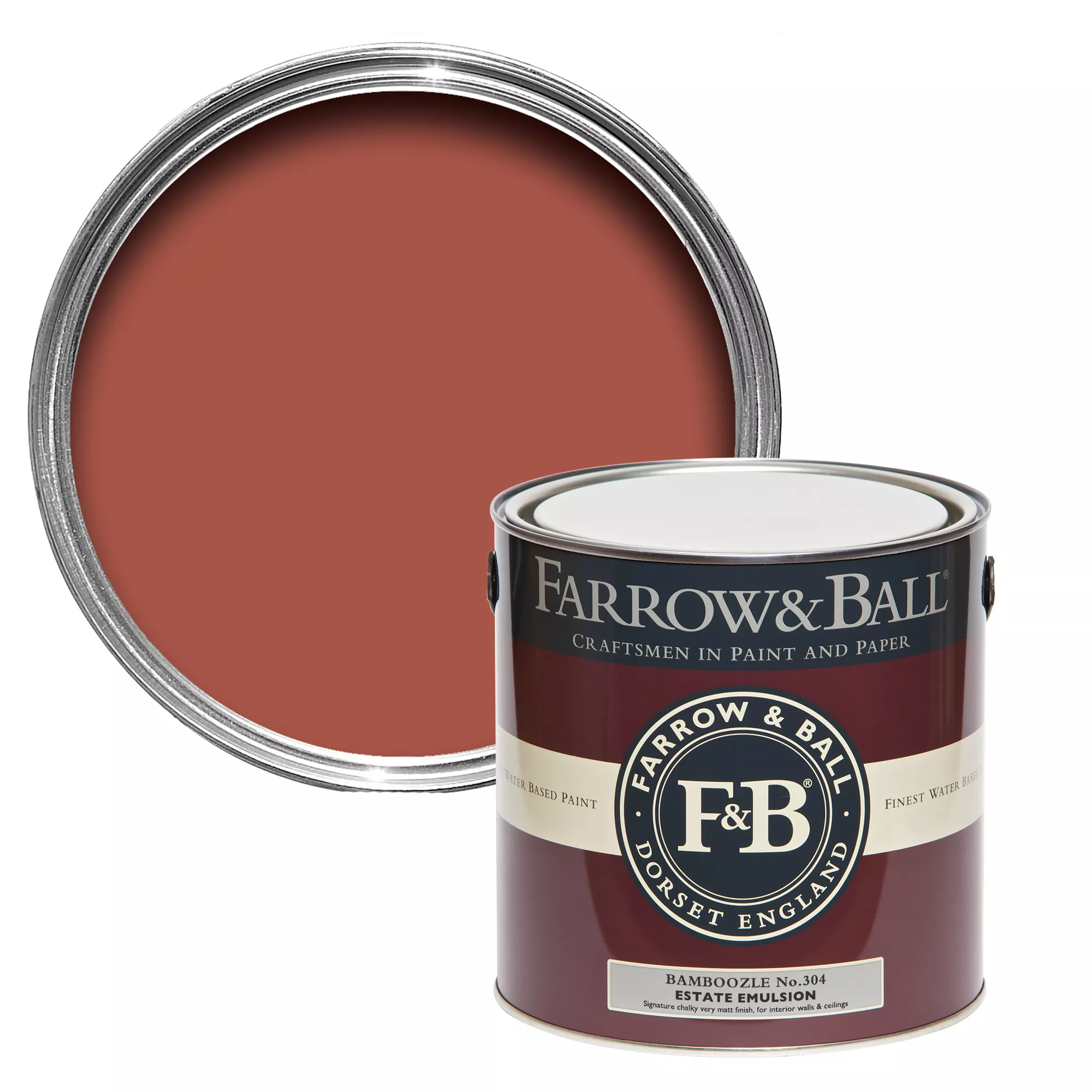 Farrow & Ball Estate Bamboozle No.304 Matt Emulsion Paint, 2.5L