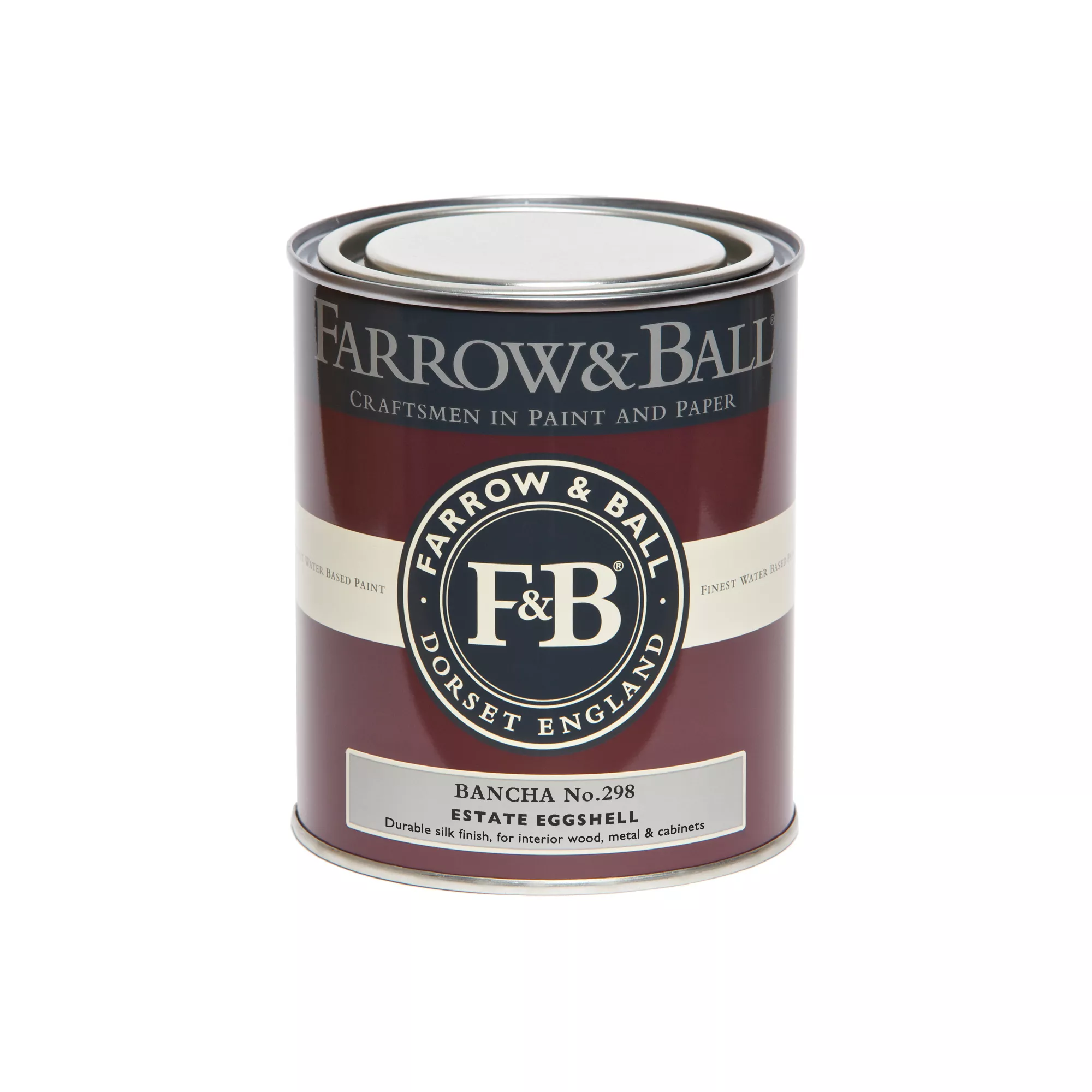 Farrow & Ball Estate Bancha No.298 Eggshell Metal & Wood Paint, 750ml - Image 3