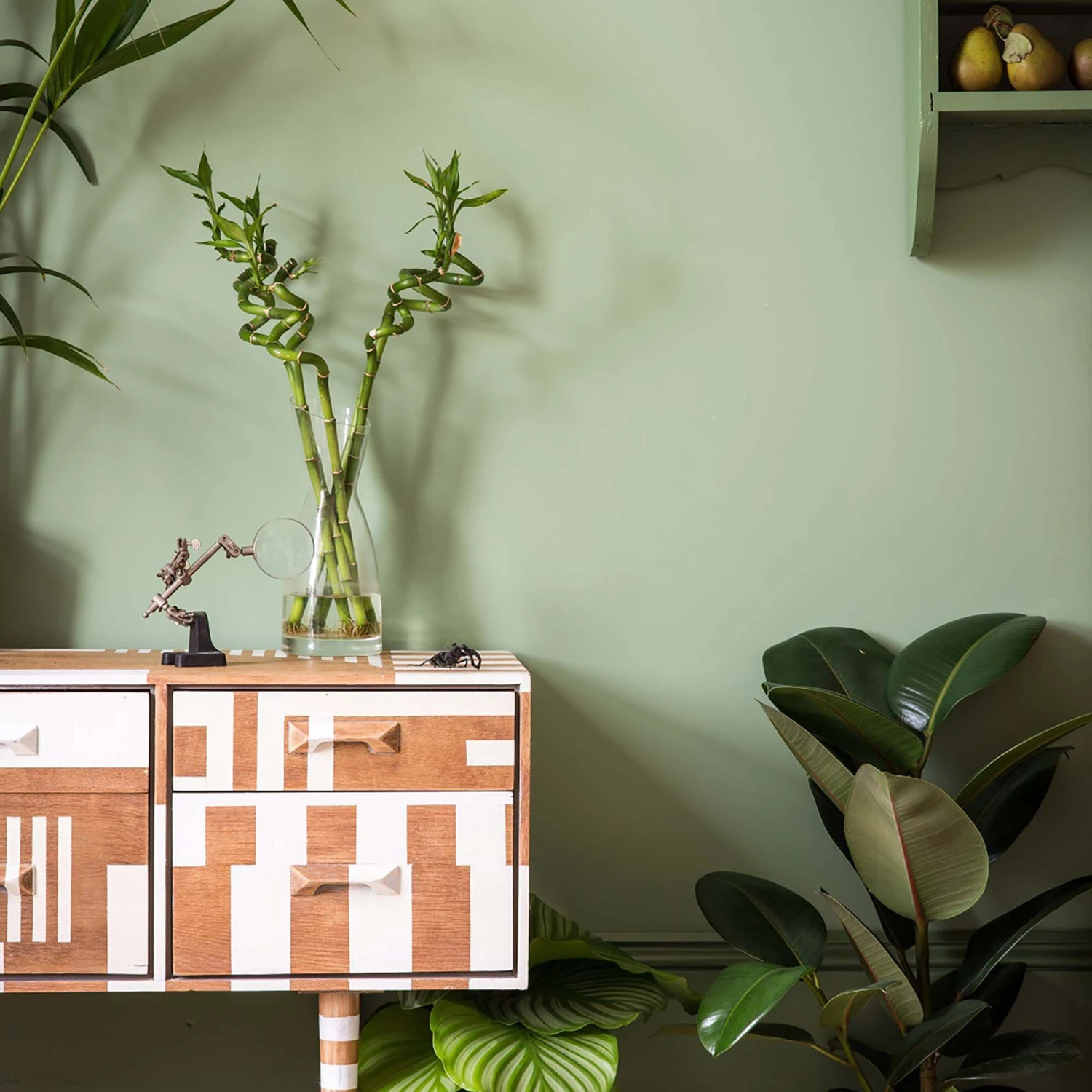 Farrow & Ball Estate Breakfast Room Green No.81 Eggshell Paint, 750ml - Image 4