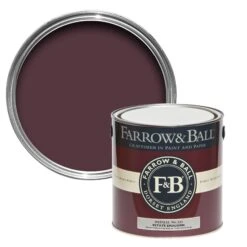 Farrow & Ball Estate Brinjal No.222 Matt Emulsion Paint, 2.5L