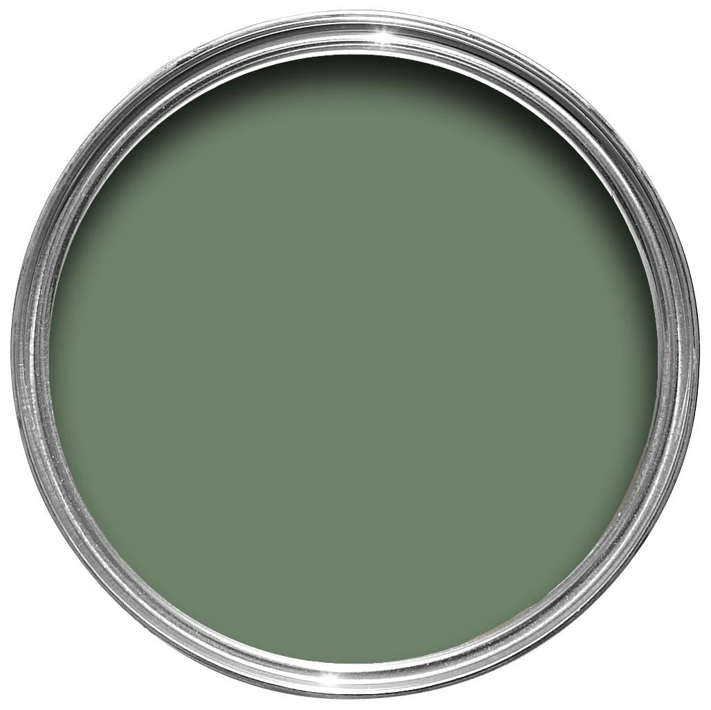 Farrow & Ball Estate Calke Green No.34 Matt Emulsion Paint, 2.5L - Image 3