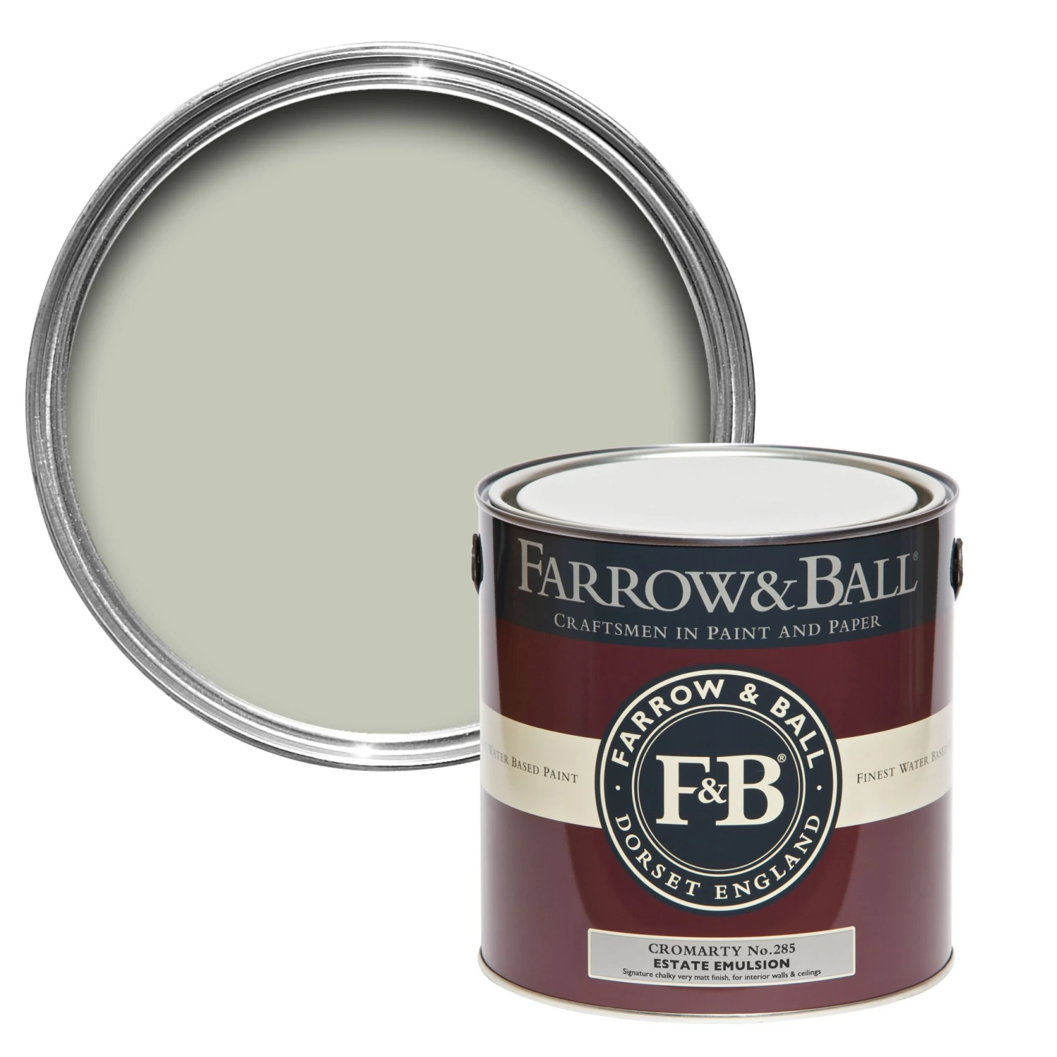 Farrow & Ball Estate Cromarty No.285 Matt Emulsion Paint, 2.5L