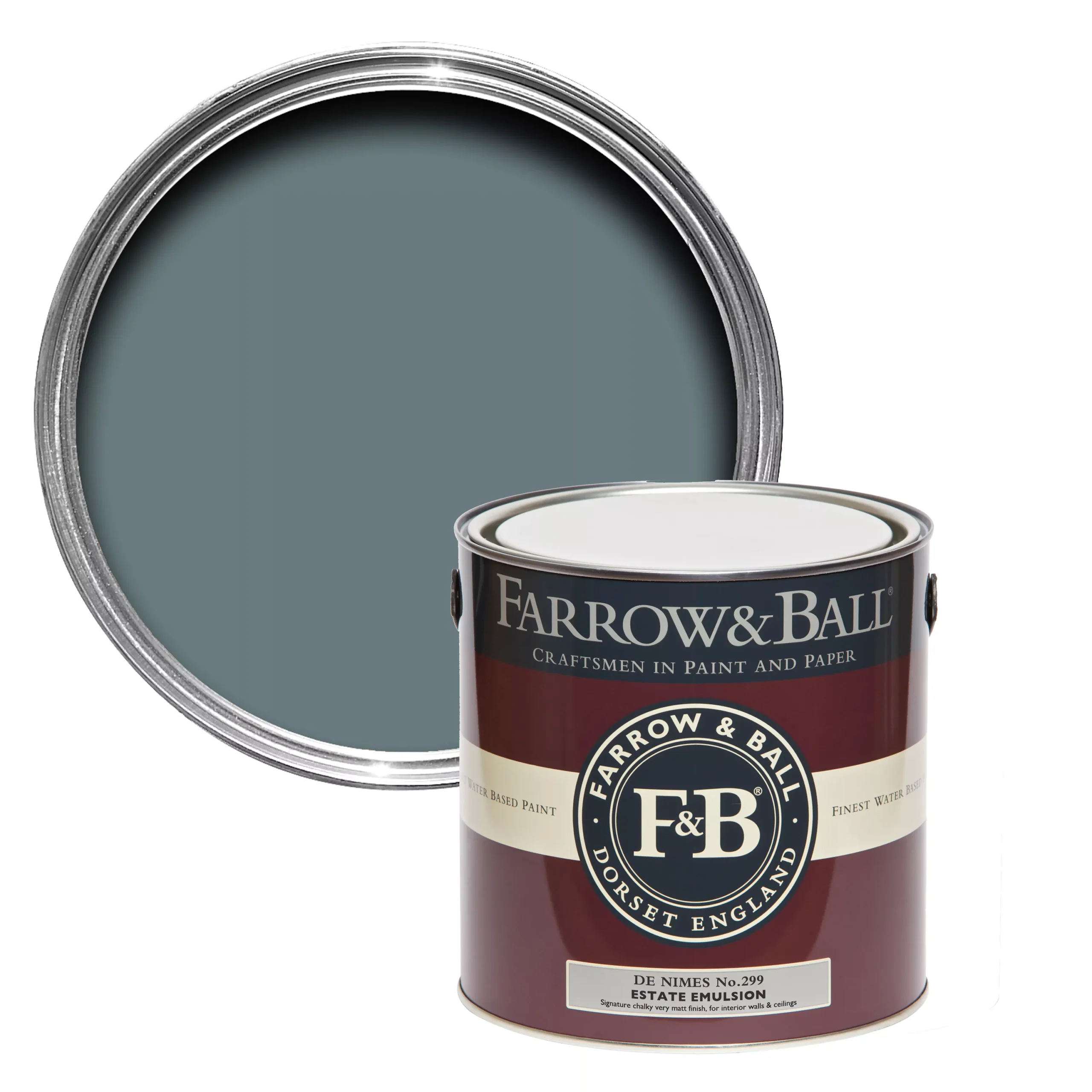 Farrow & Ball Estate De Nimes No.299 Matt Emulsion Paint, 2.5L