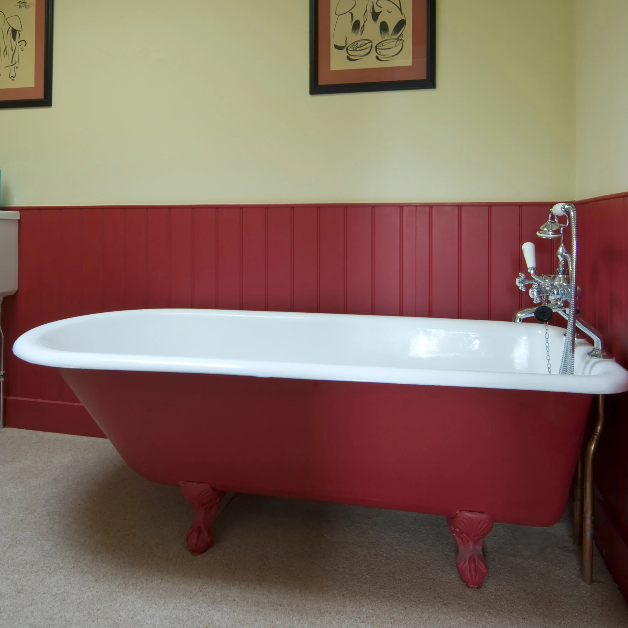 Farrow & Ball Estate Farrow's Cream No.67 Eggshell Paint, 750ml - Image 4