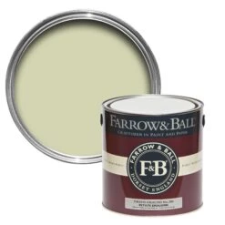 Farrow & Ball Estate Green Ground No.206 Matt Emulsion Paint, 2.5L