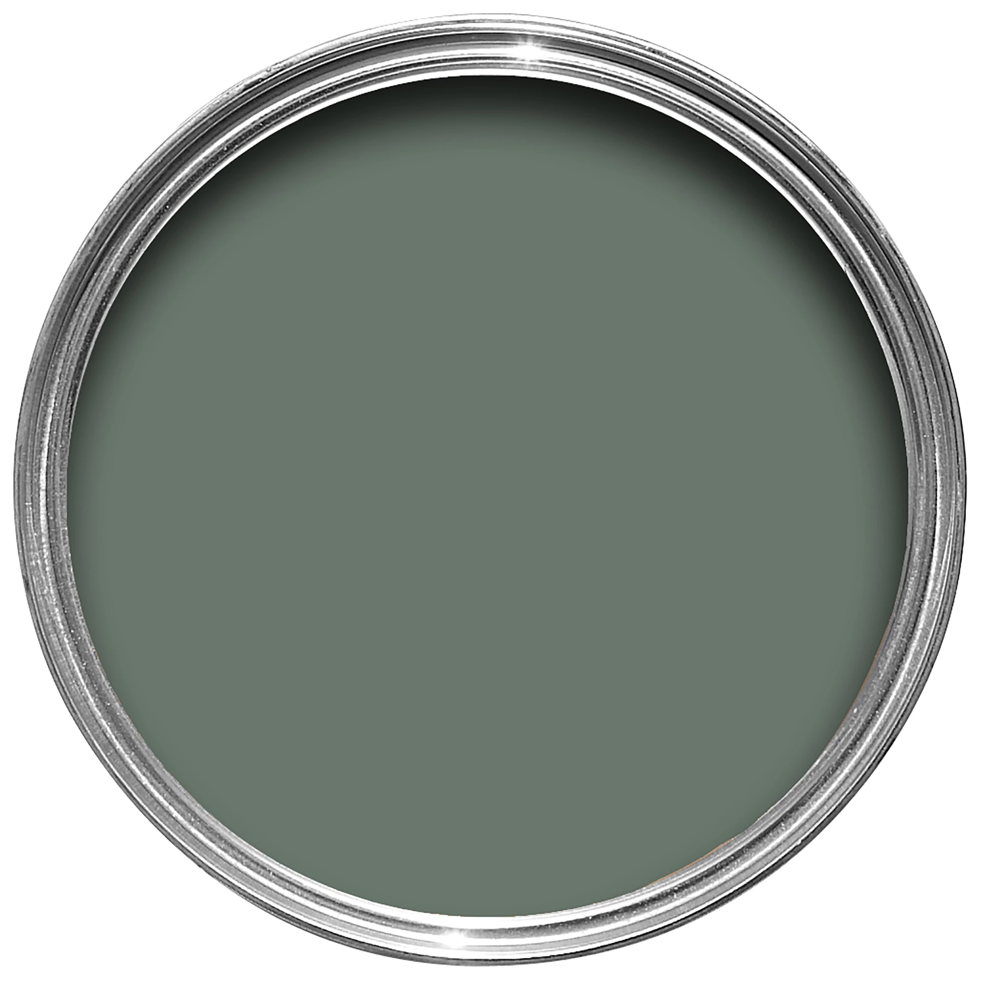 Farrow & Ball Estate Green Smoke No.47 Eggshell Paint, 2.5L - Image 3