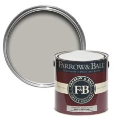 Farrow & Ball Estate Pavilion Gray No.242 Matt Emulsion Paint, 2.5L