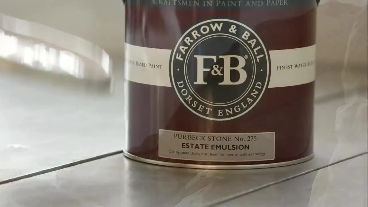 Farrow & Ball Estate Purbeck Stone No.275 Matt Emulsion Paint, 2.5L - Image 2