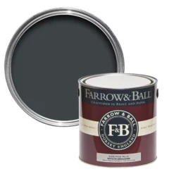 Farrow & Ball Estate Railings No.31 Matt Emulsion Paint, 2.5L
