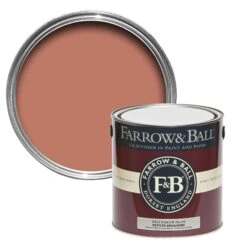 Farrow & Ball Estate Red Earth No.64 Matt Emulsion Paint, 2.5L