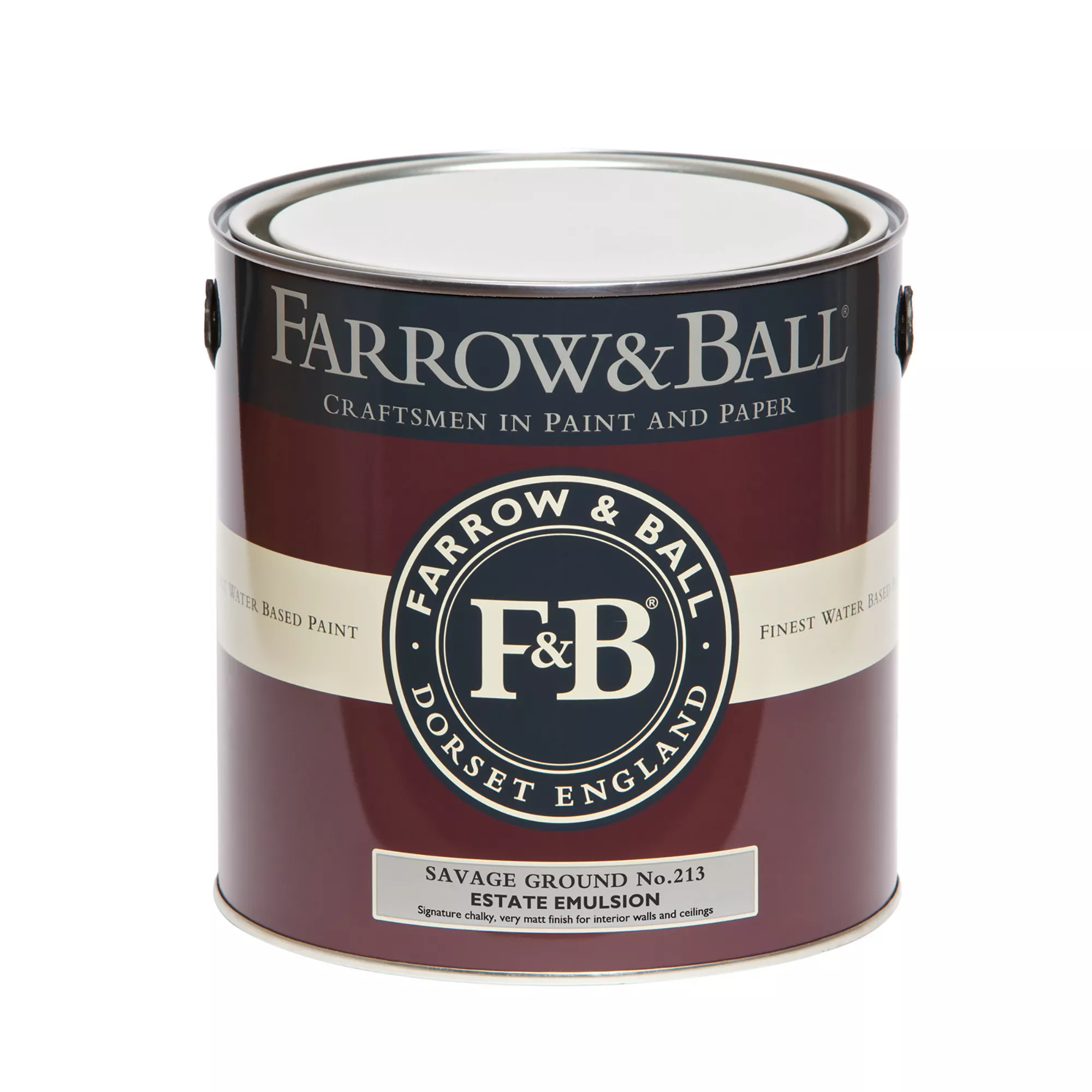 Farrow & Ball Estate Savage Ground No.213 Matt Emulsion Paint, 2.5L - Image 2