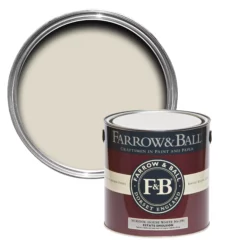 Farrow & Ball Estate School House White No.291 Matt Emulsion Paint, 2.5L