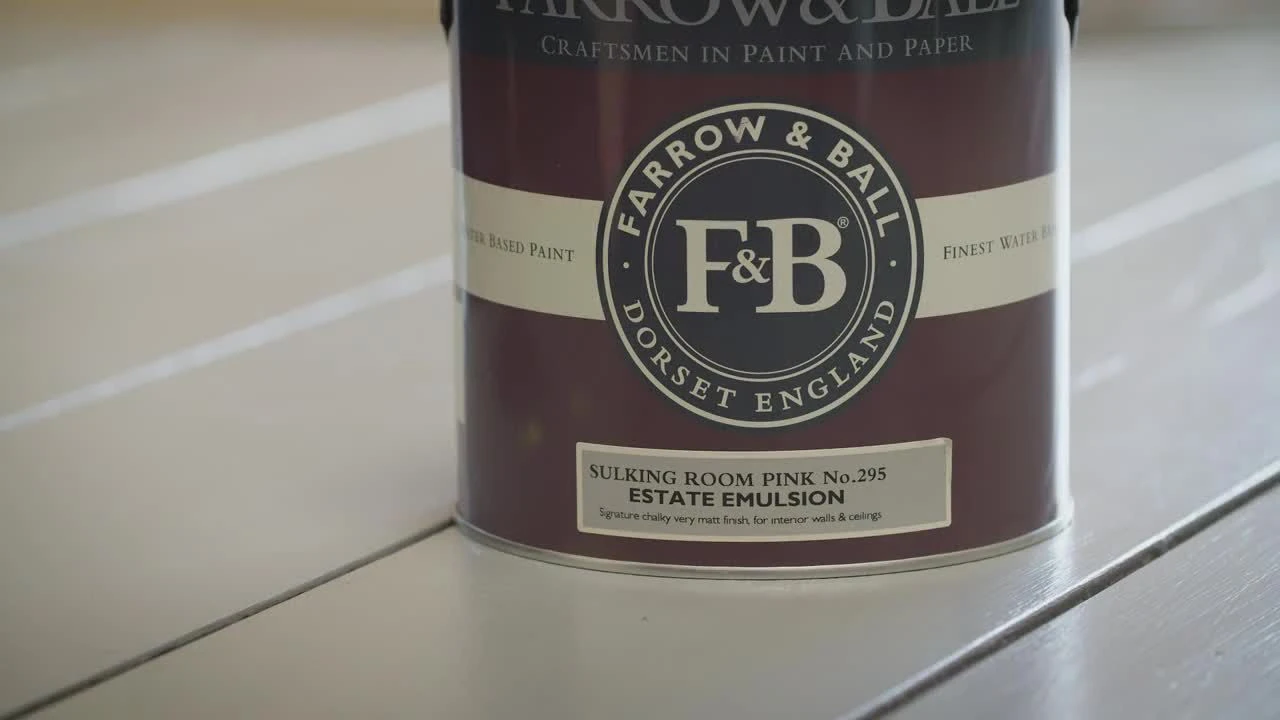 Farrow & Ball Estate Sulking Room Pink No.295 Matt Emulsion Paint, 2.5L - Image 2