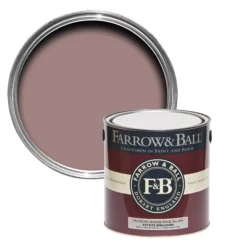 Farrow & Ball Estate Sulking Room Pink No.295 Matt Emulsion Paint, 2.5L