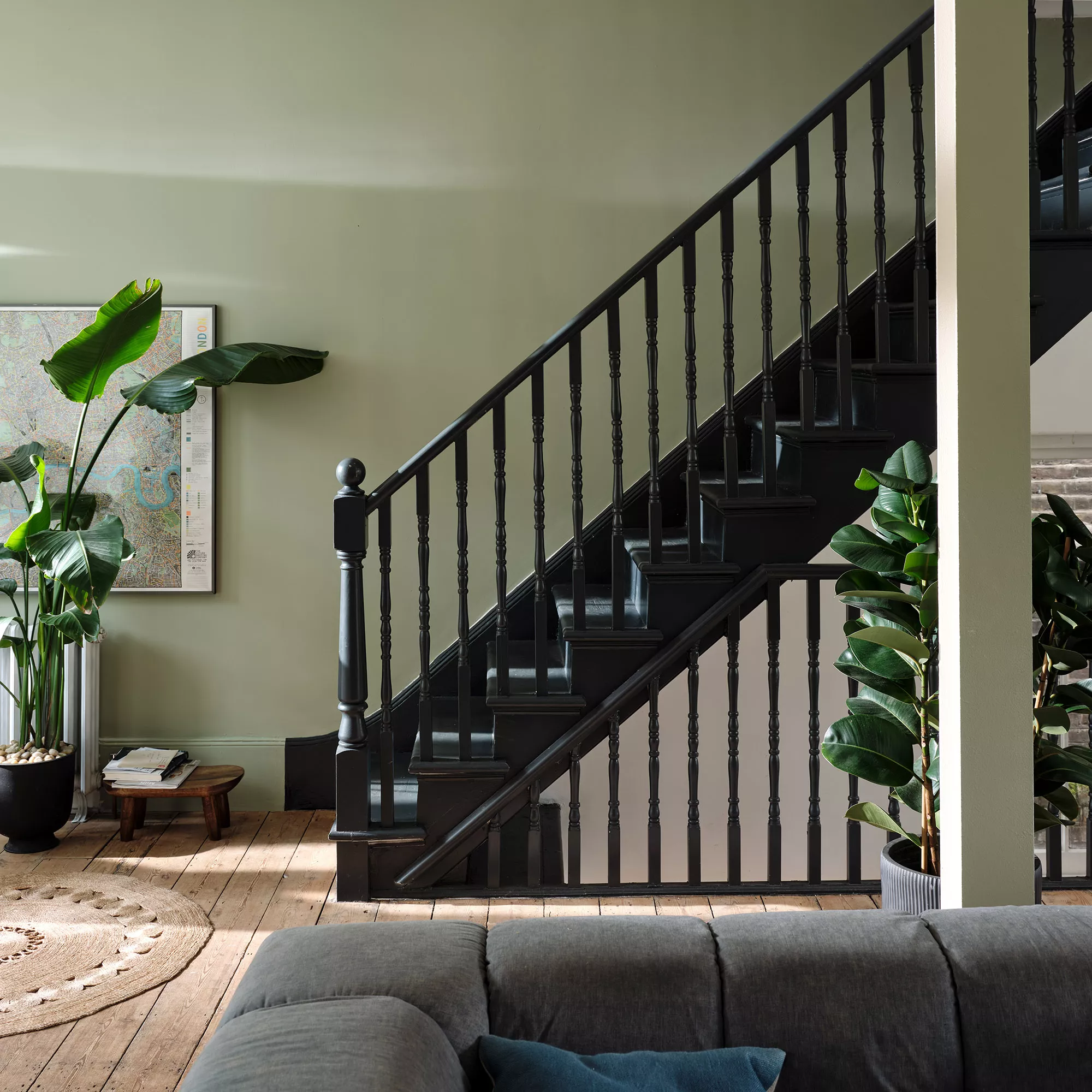 Farrow & Ball Estate Vert De Terre No.234 Eggshell Paint, 750ml - Image 4