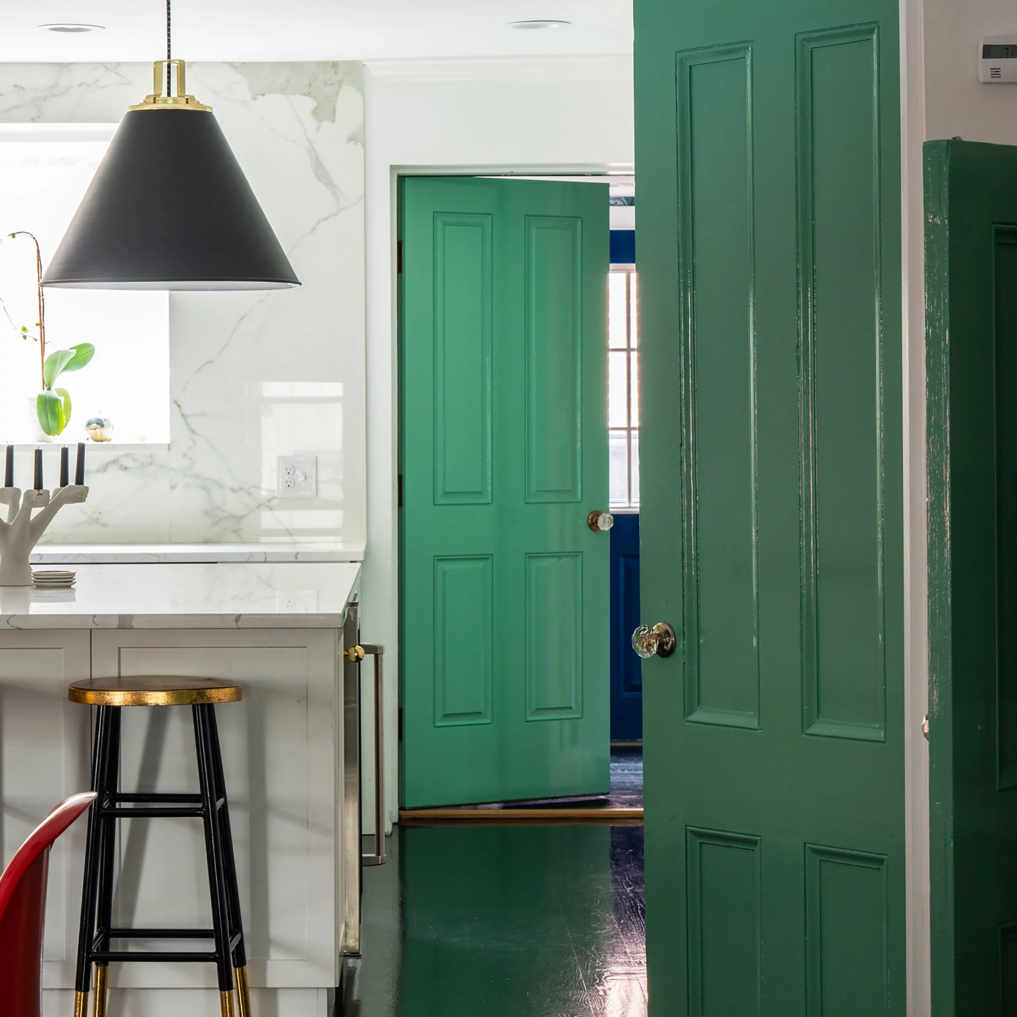 Farrow & Ball Modern Arsenic No.214 Matt Emulsion Paint, 2.5L - Image 4