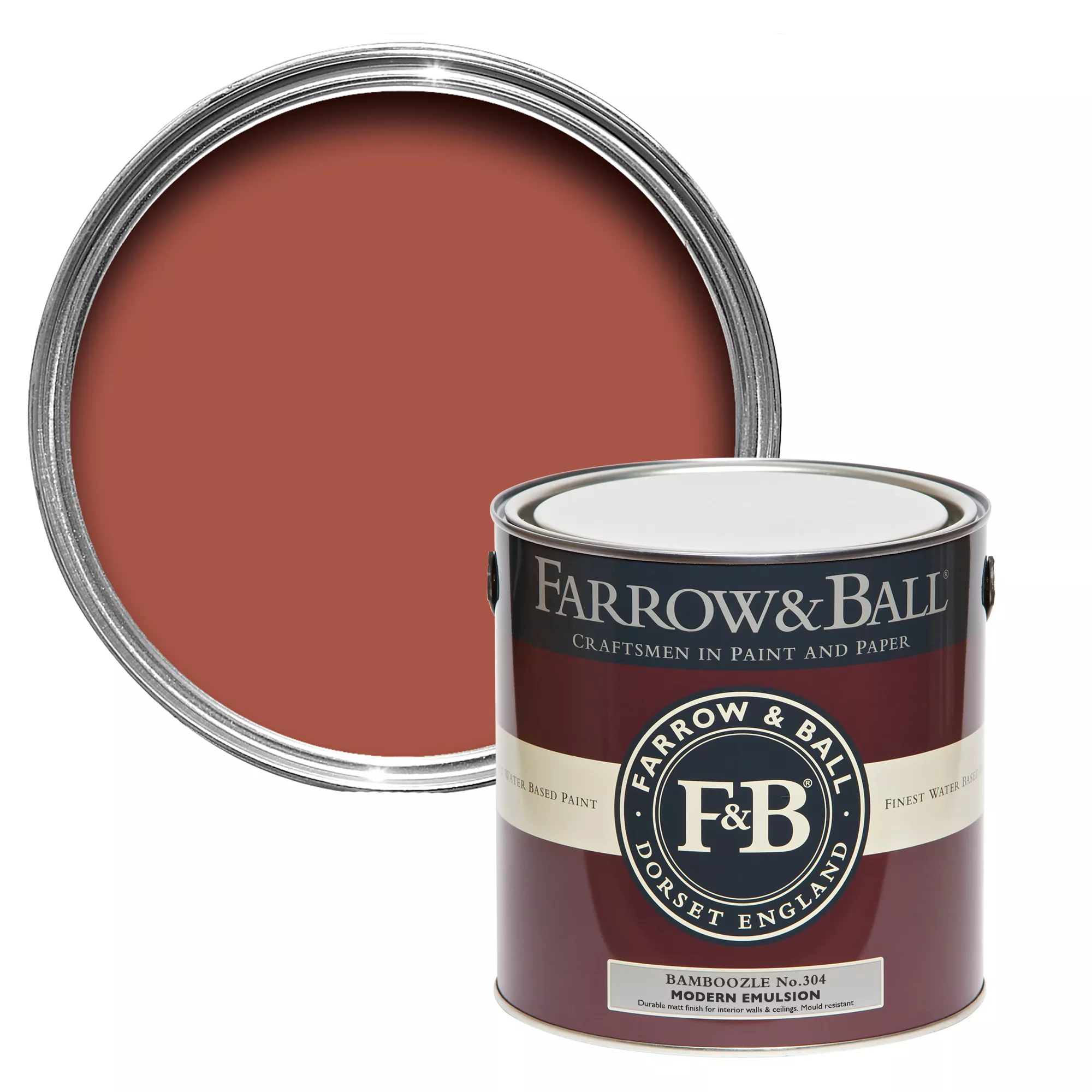 Farrow & Ball Modern Bamboozle No.304 Matt Emulsion Paint, 2.5L