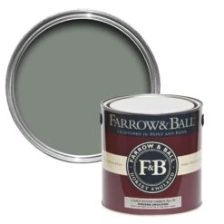 Farrow & Ball Modern Card Room Green No.79 Matt Emulsion Paint, 2.5L