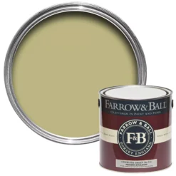 Farrow & Ball Modern Churlish Green No.251 Matt Emulsion Paint, 2.5L