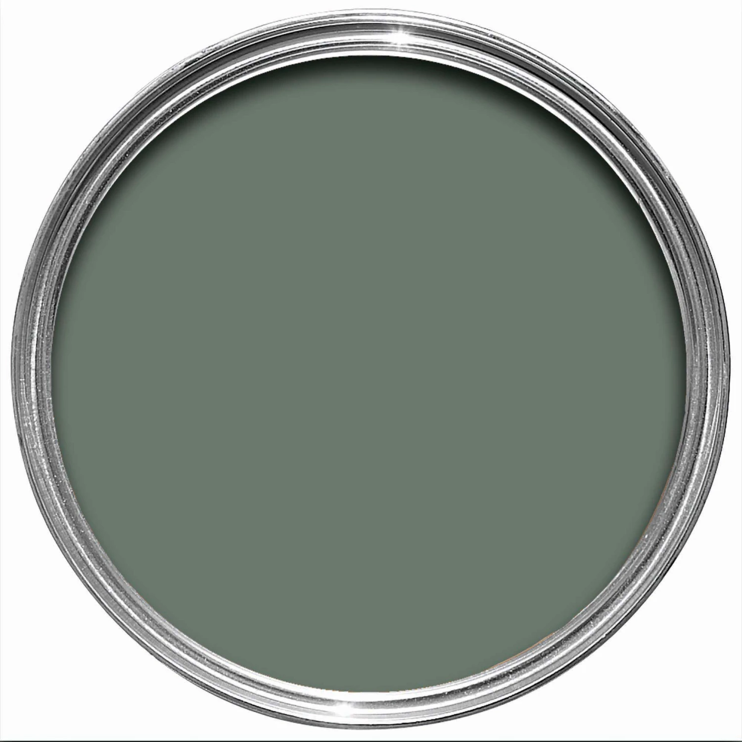Farrow & Ball Modern Green Smoke No.47 Matt Emulsion Paint, 2.5L - Image 3