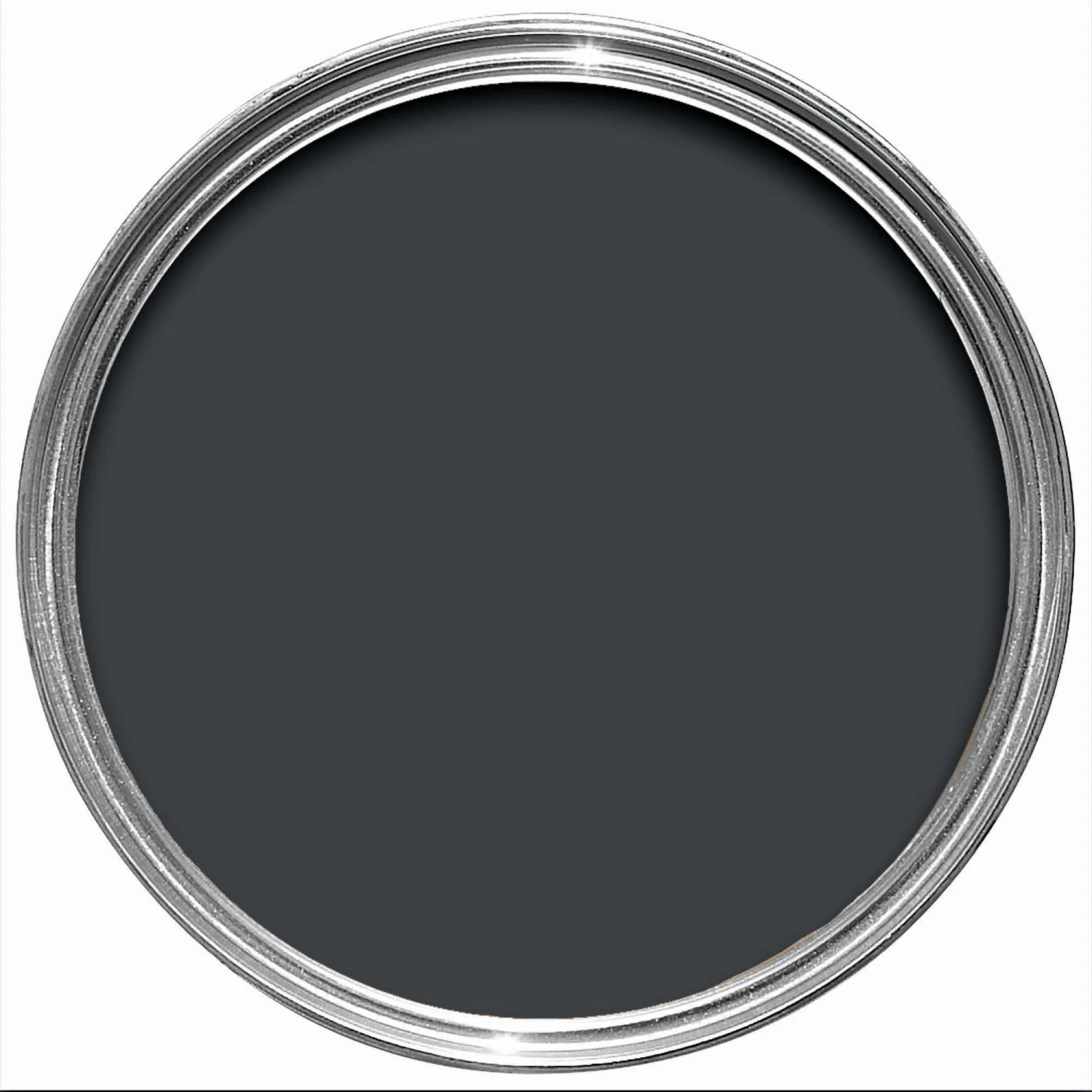 Farrow & Ball Modern Off-Black No.57 Eggshell Paint, 750ml - Image 3