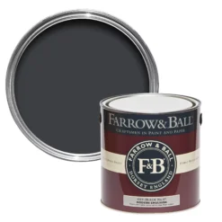 Farrow & Ball Modern Off-Black No.57 Matt Emulsion Paint, 2.5L