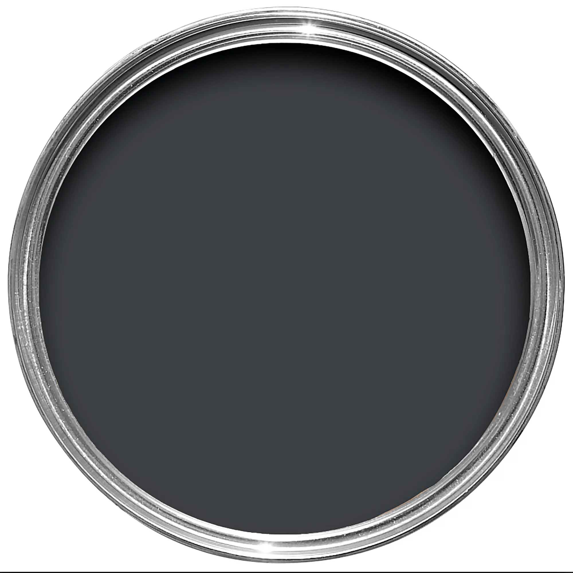 Farrow & Ball Modern Off-Black No.57 Matt Emulsion Paint, 2.5L - Image 3