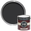 Farrow & Ball Modern Pitch Black No.256 Matt Emulsion Paint, 2.5L