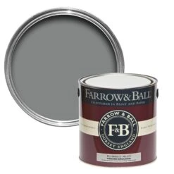 Farrow & Ball Modern Plummett No.272 Matt Emulsion Paint, 2.5L