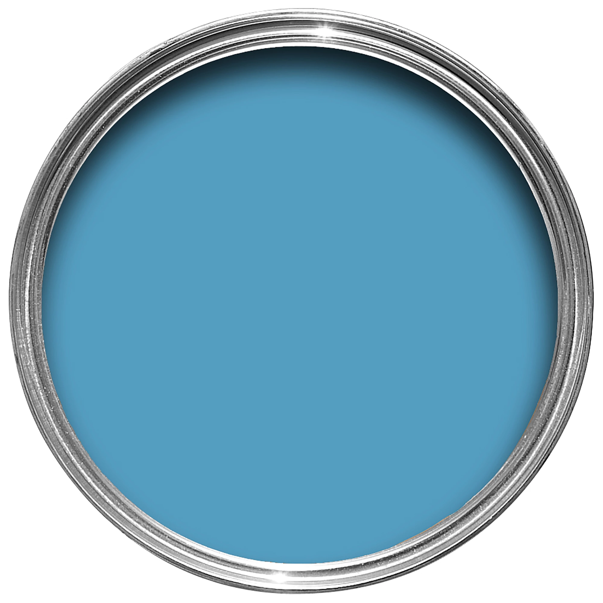 Farrow & Ball Modern St Giles Blue No.280 Eggshell Paint, 750ml - Image 3