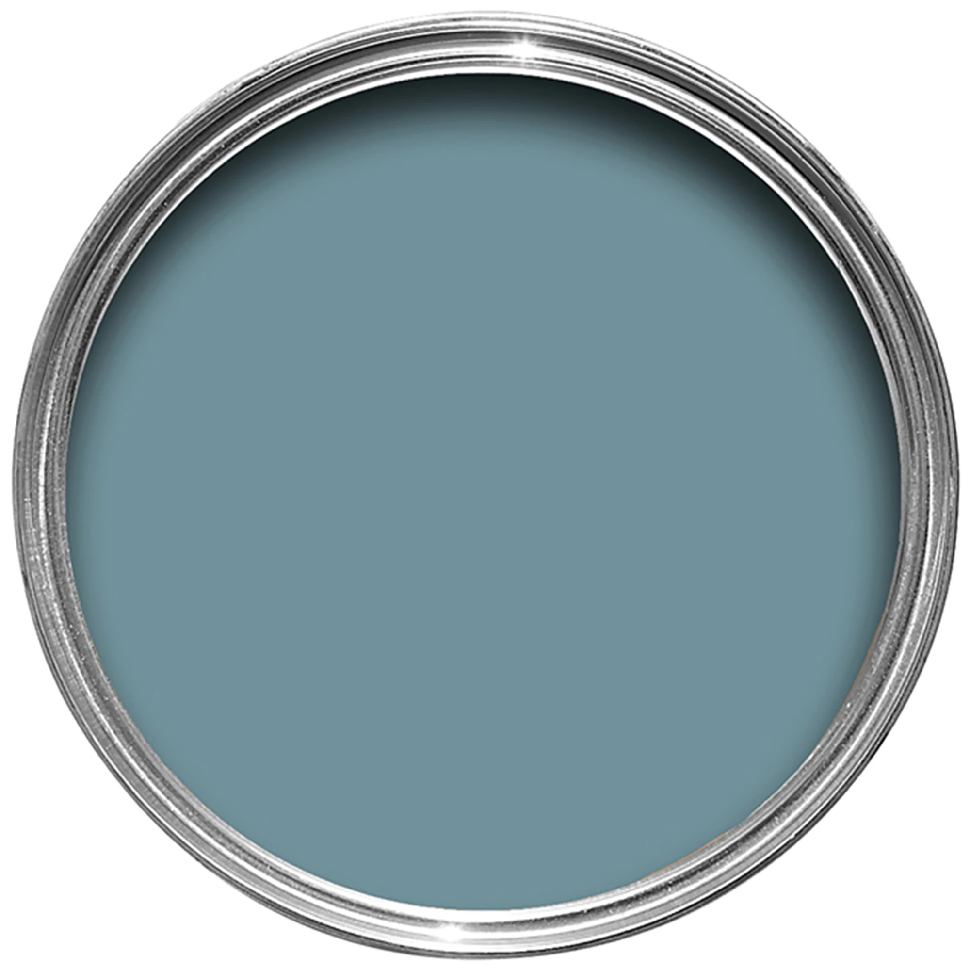 Farrow & Ball Modern Stone Blue No.86 Matt Emulsion Paint, 2.5L - Image 3