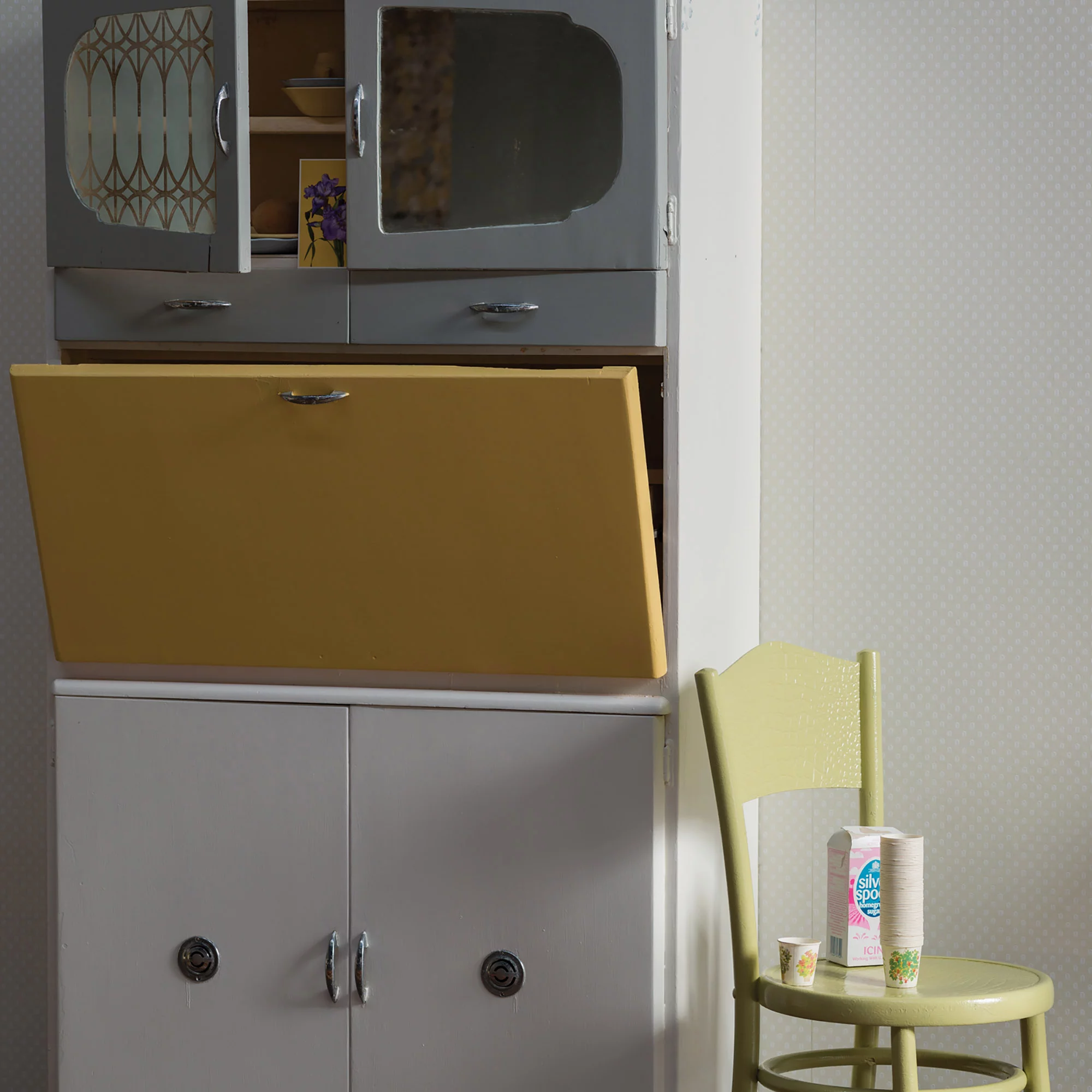 Farrow & Ball Modern Yellow Ground No.218 Eggshell Paint, 750ml - Image 4